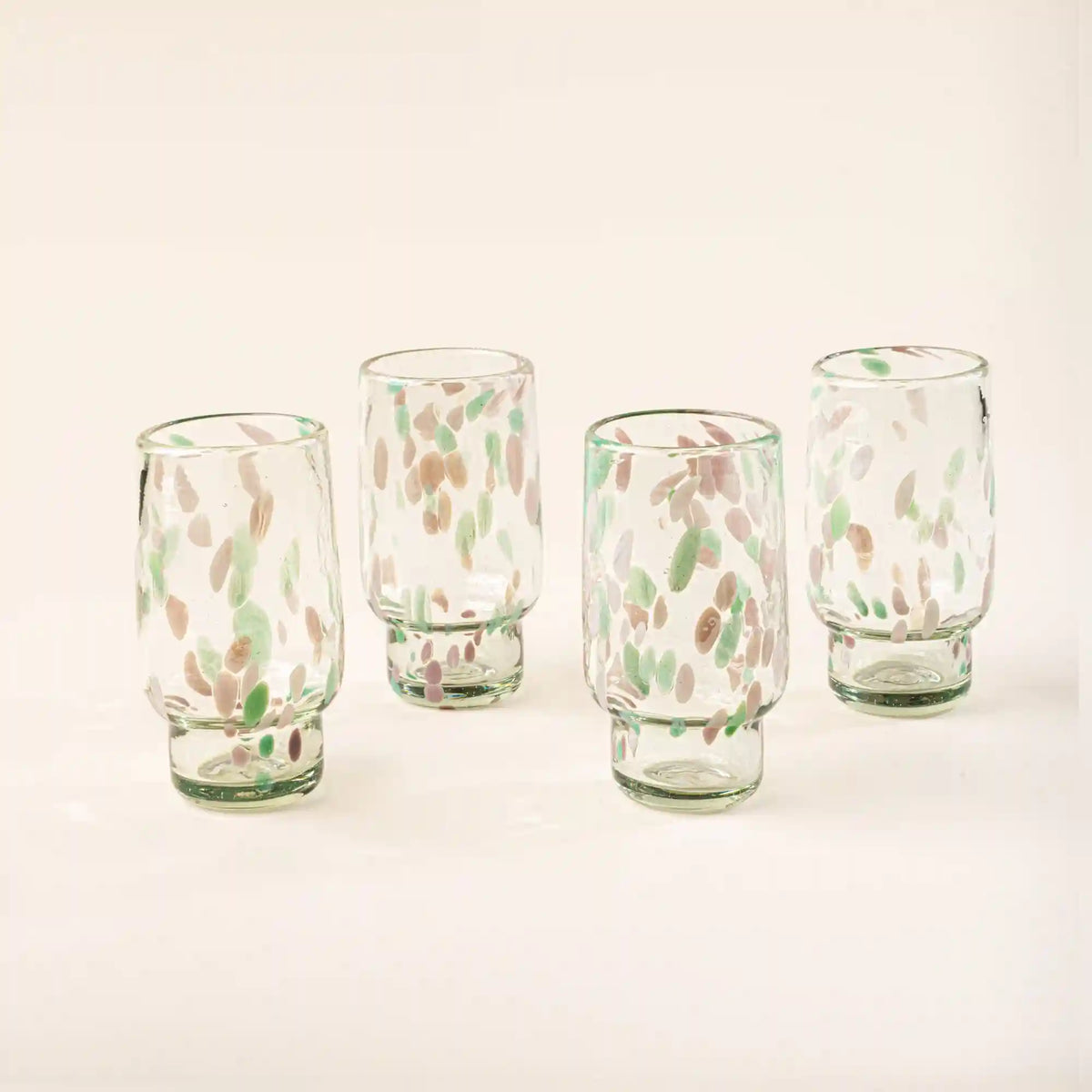 Dappled Glassware