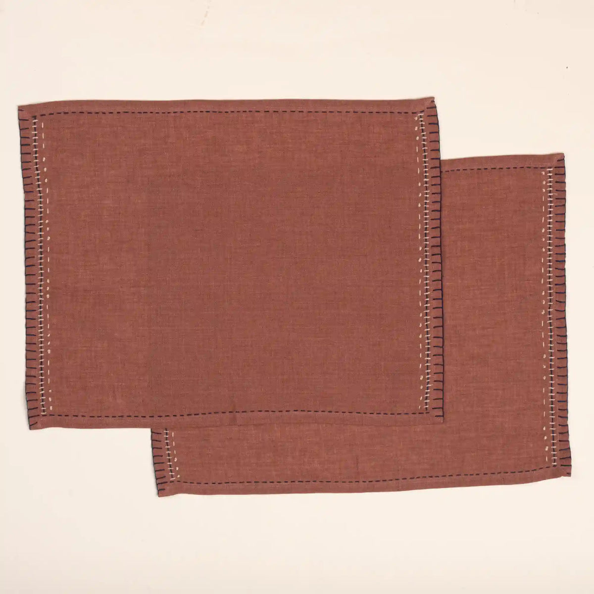 Stitched Placemats, Set of 2