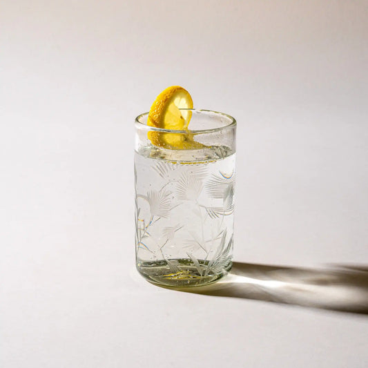 Etched Thistle Tumblers