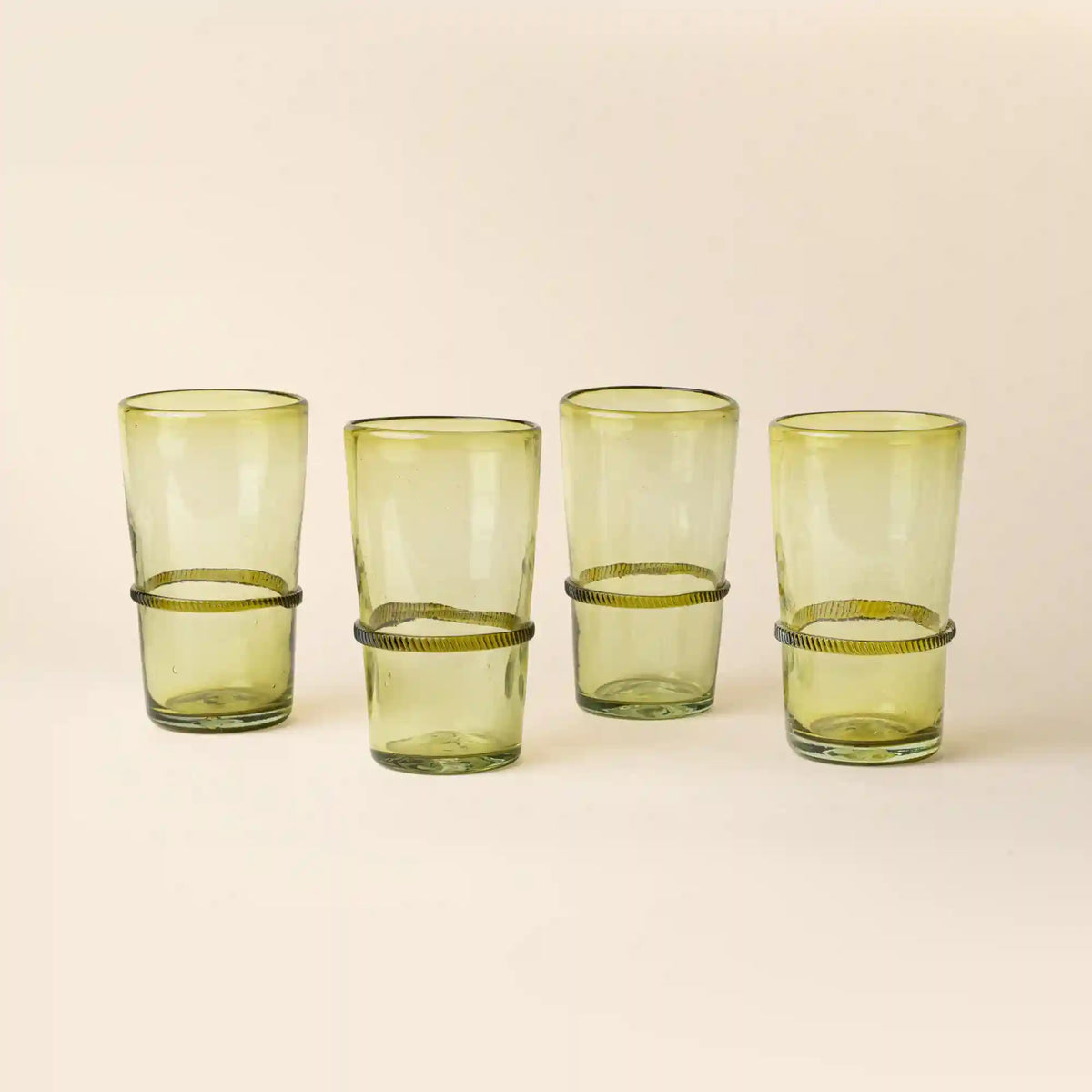 Banded Glassware