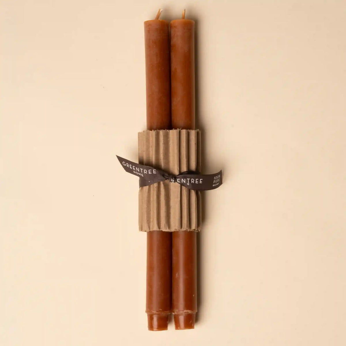 Beeswax Church Tapers, Set of 2