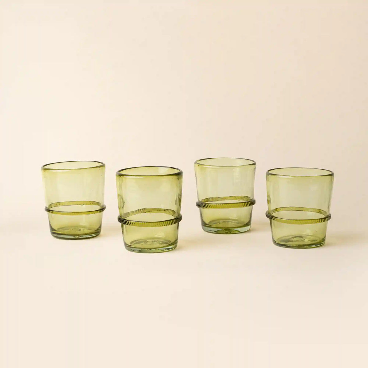 Banded Glassware