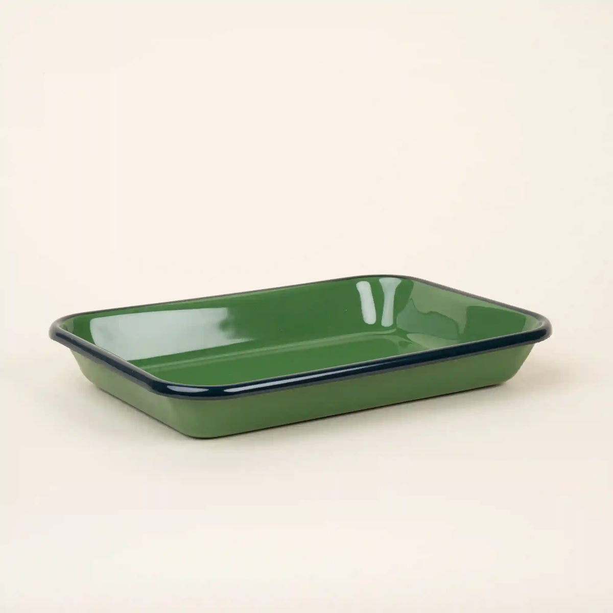 Solid Enamel Baking Dish