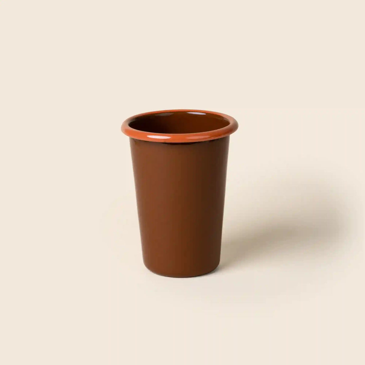 Solid Enamel Large Tumbler