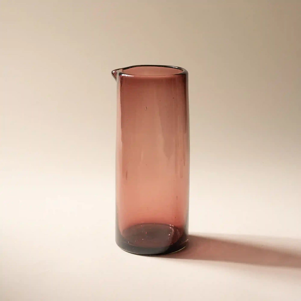 Handblown Glass Pitcher