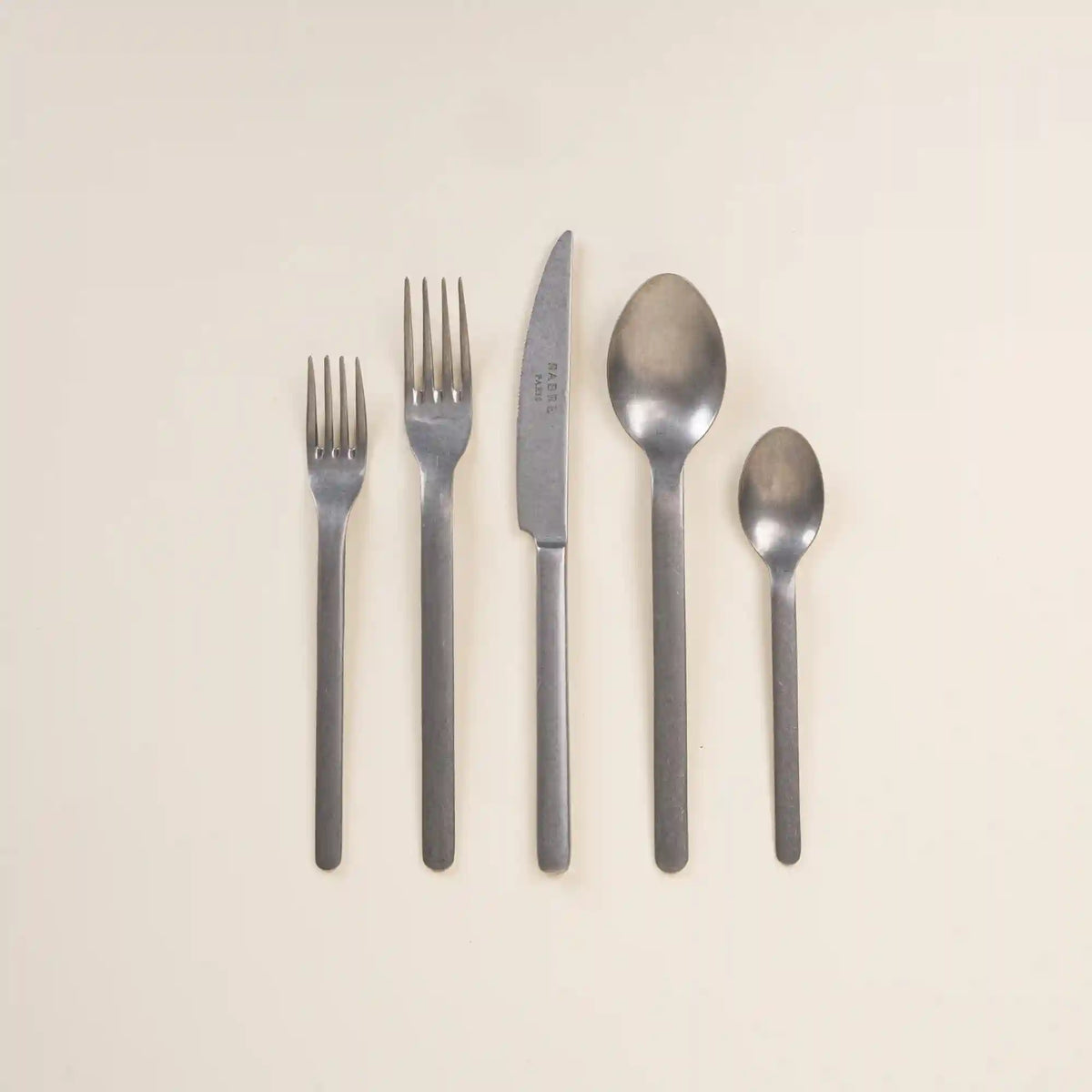 Loft Steel Flatware, 5-Piece Set