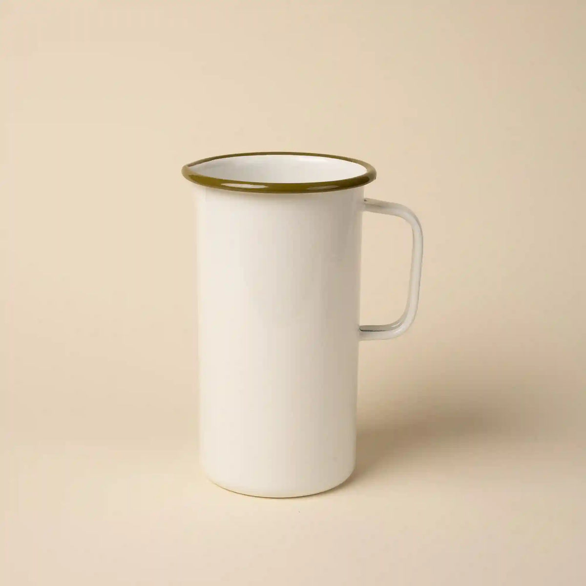 Solid Enamel Pitcher