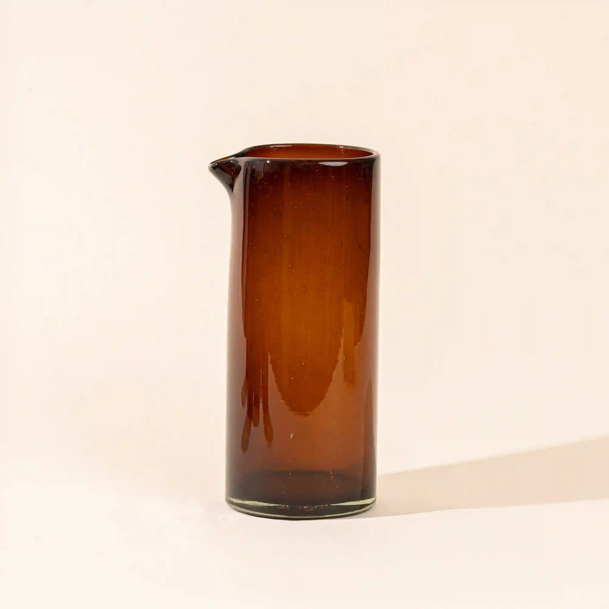 Handblown Glass Pitcher
