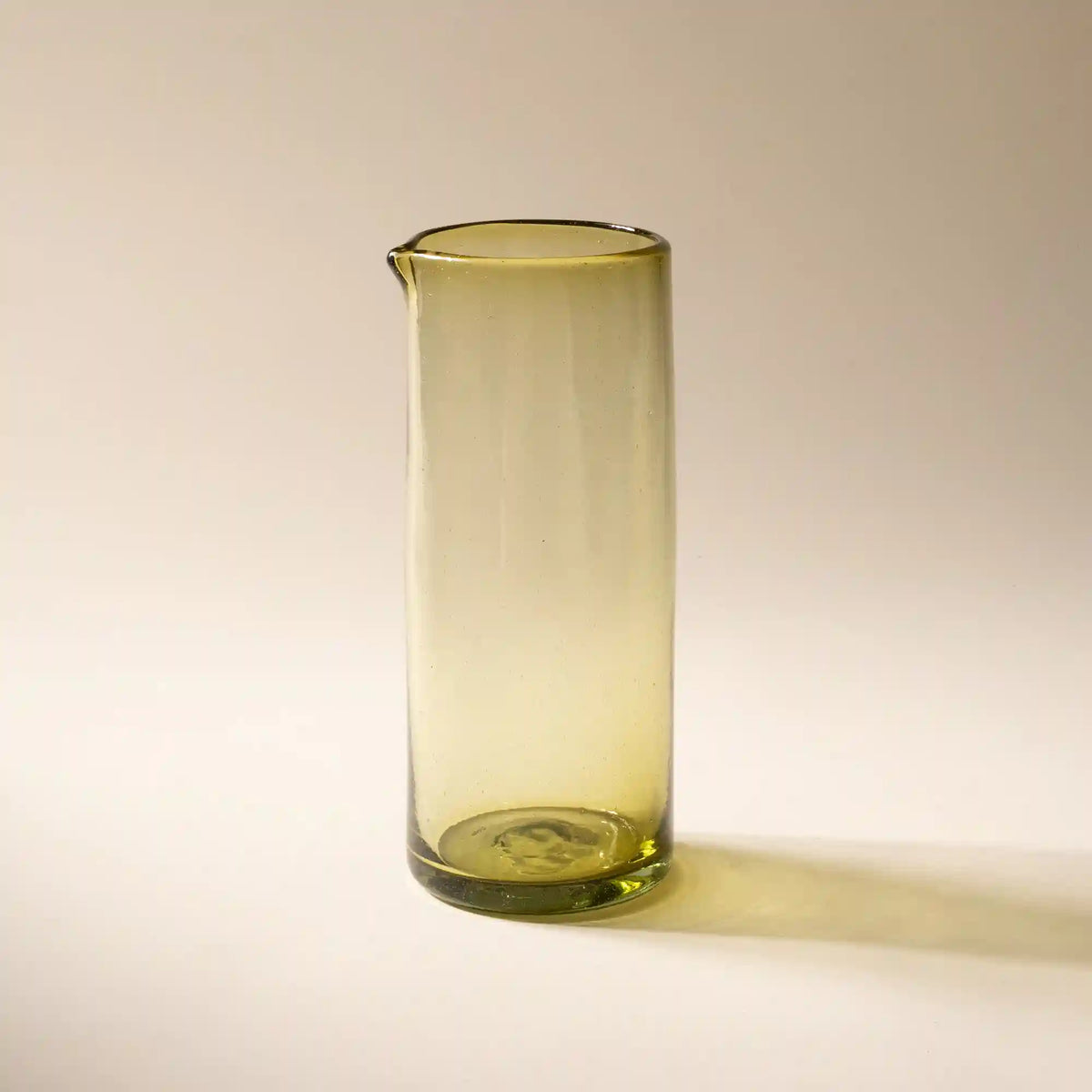 Handblown Glass Pitcher