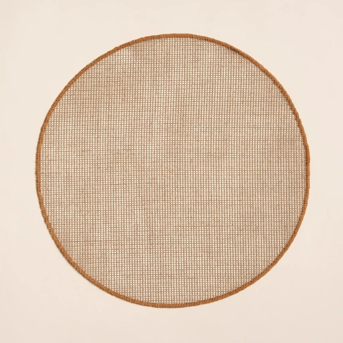 Quadrille Round Placemat