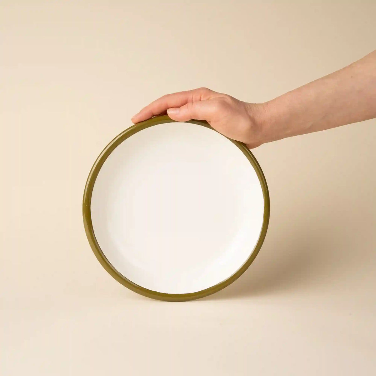 Solid Enamel Side Plate
