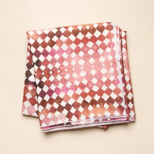 Watercolor Diamonds Tablecloth