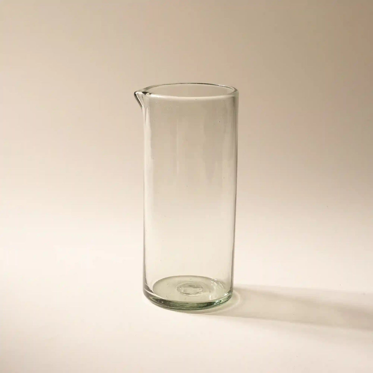 Handblown Glass Pitcher