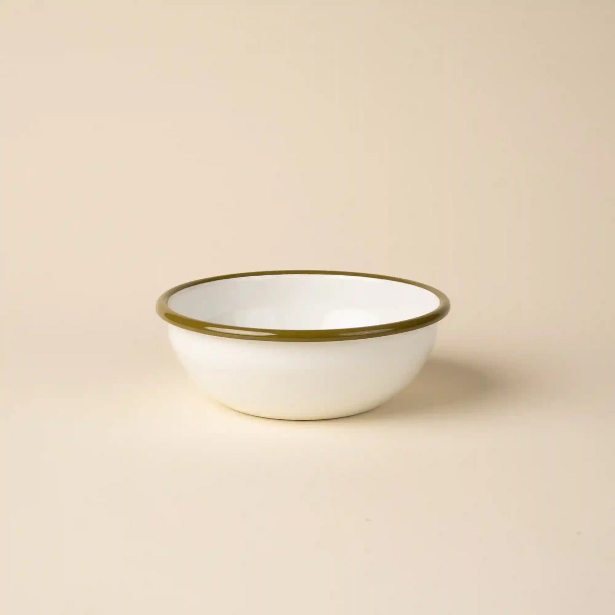 Solid Enamel Medium Bowl