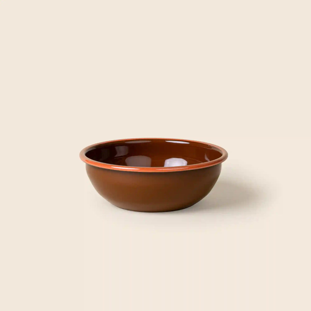 Solid Enamel Medium Bowl