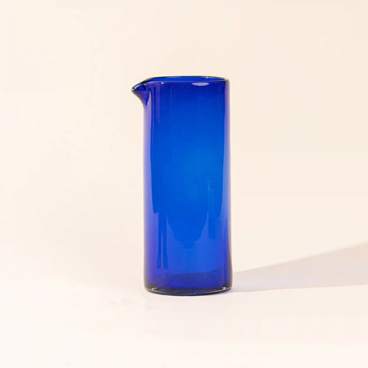 Handblown Glass Pitcher